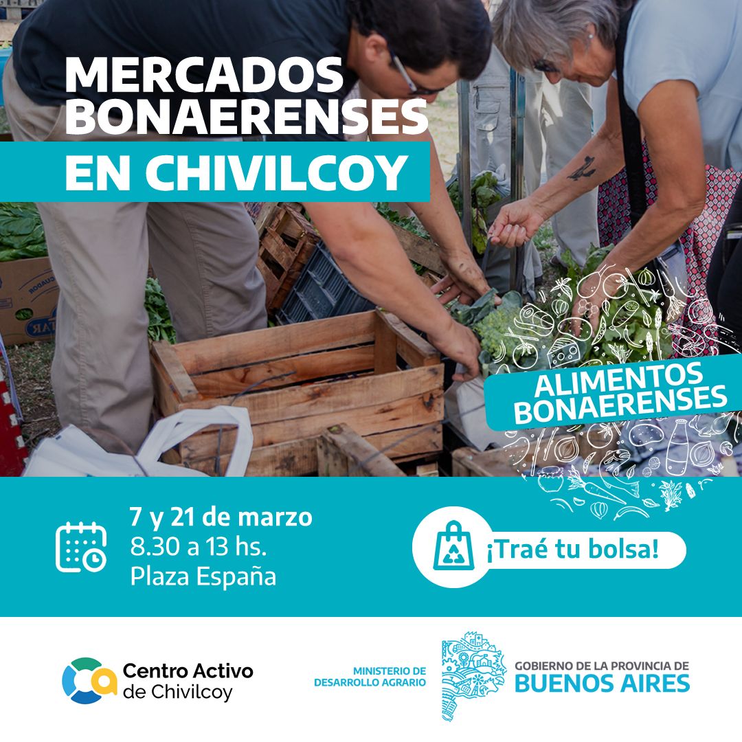 Nueva edición de Mercados Bonaerenses en la Plaza España